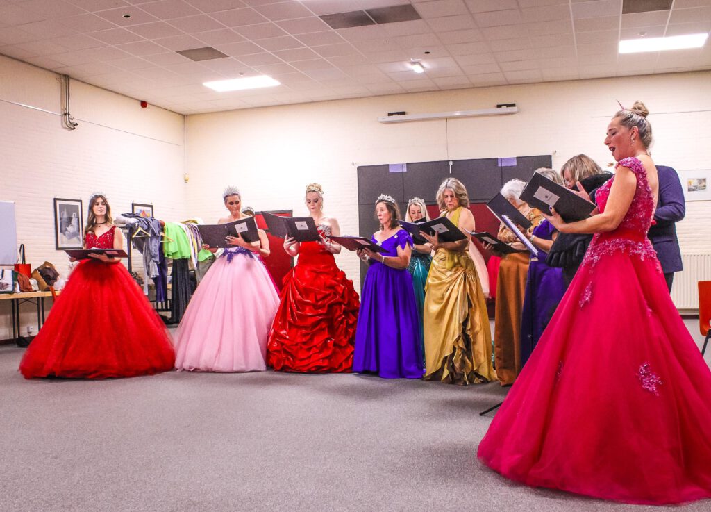 Koor Wilhelmina – Klassiek zangkoor in Zuid-Nederland tijdens repetitie