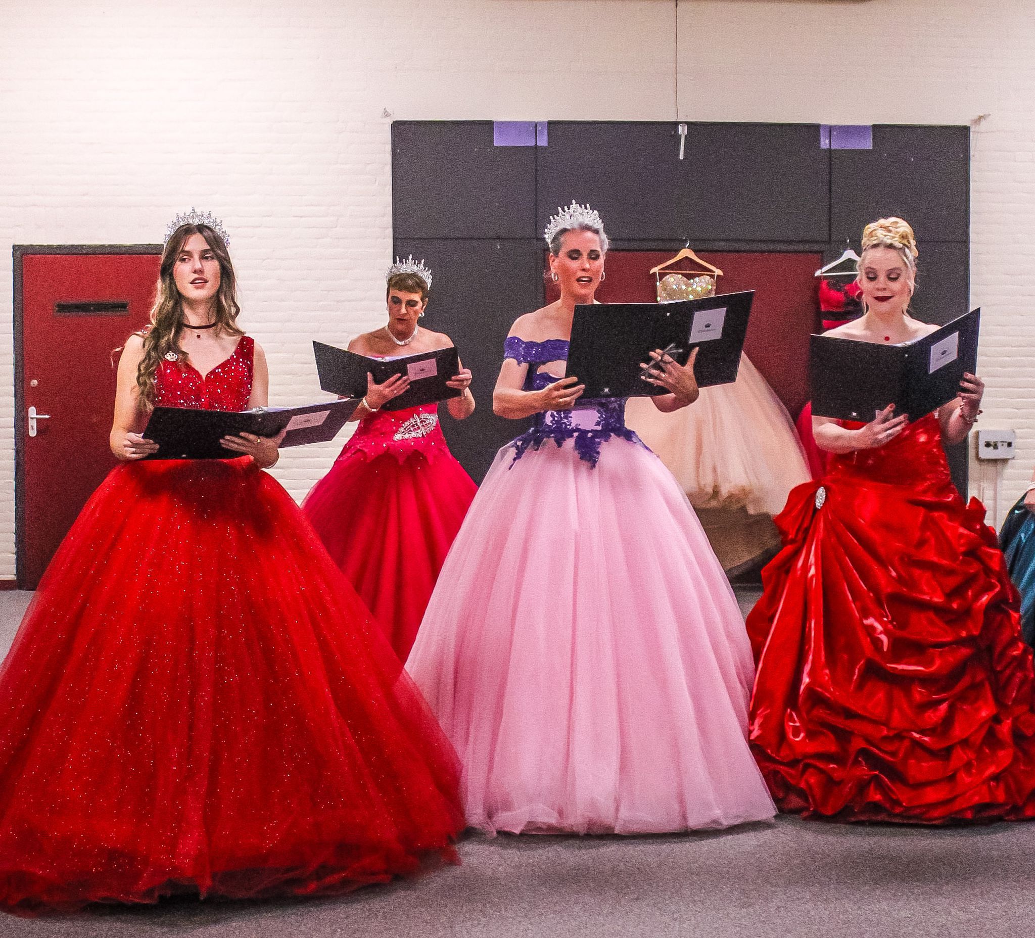 Koor Wilhelmina – Klassiek zangkoor in Zuid-Nederland tijdens repetitie
